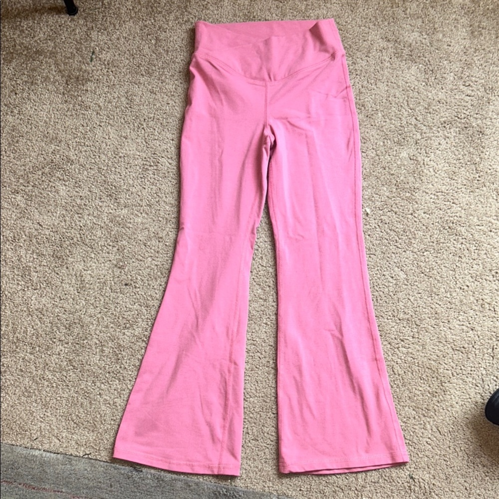 Kids Pink Flared Bottoms